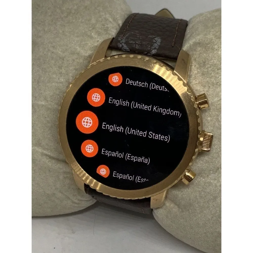 Fossil Gen 3 Authentic Genuine Smart Watch Custom Band FTW4002 ZA571